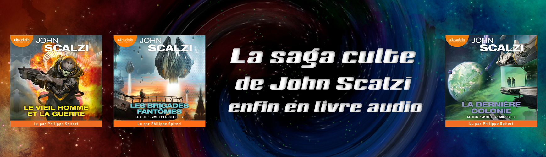 Le vieil homme et la guerre, la saga de John Scalzi maintenant disponible en audiobook