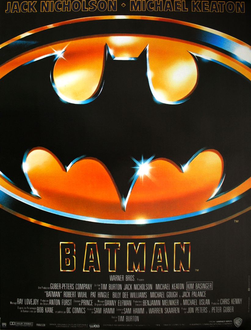 Projection de Batman de Tim Burton suivie d’un débat