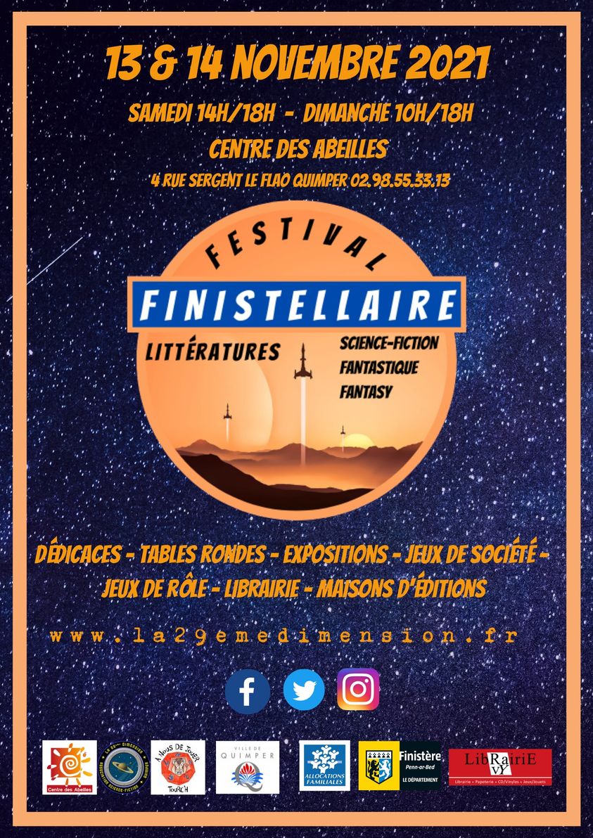 Finistellaire : salon de la littérature de l’imaginaire et du fantastique