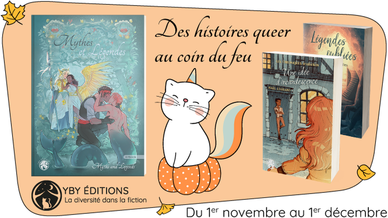 Les sorties automnales d'YBY Éditions