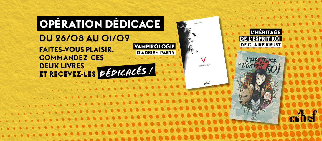 L'opé dédicace de la rentrée des éditions Actusf