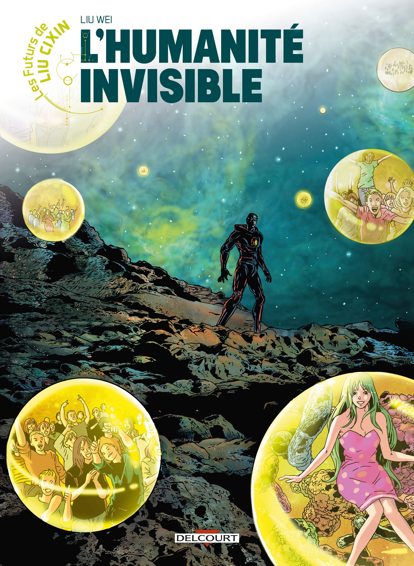 On a lu et aimé la vertigineuse science fiction de L'Humanité invisible de Liu Wei et Pan Zhiming (Les Futurs de Liu Cixin)