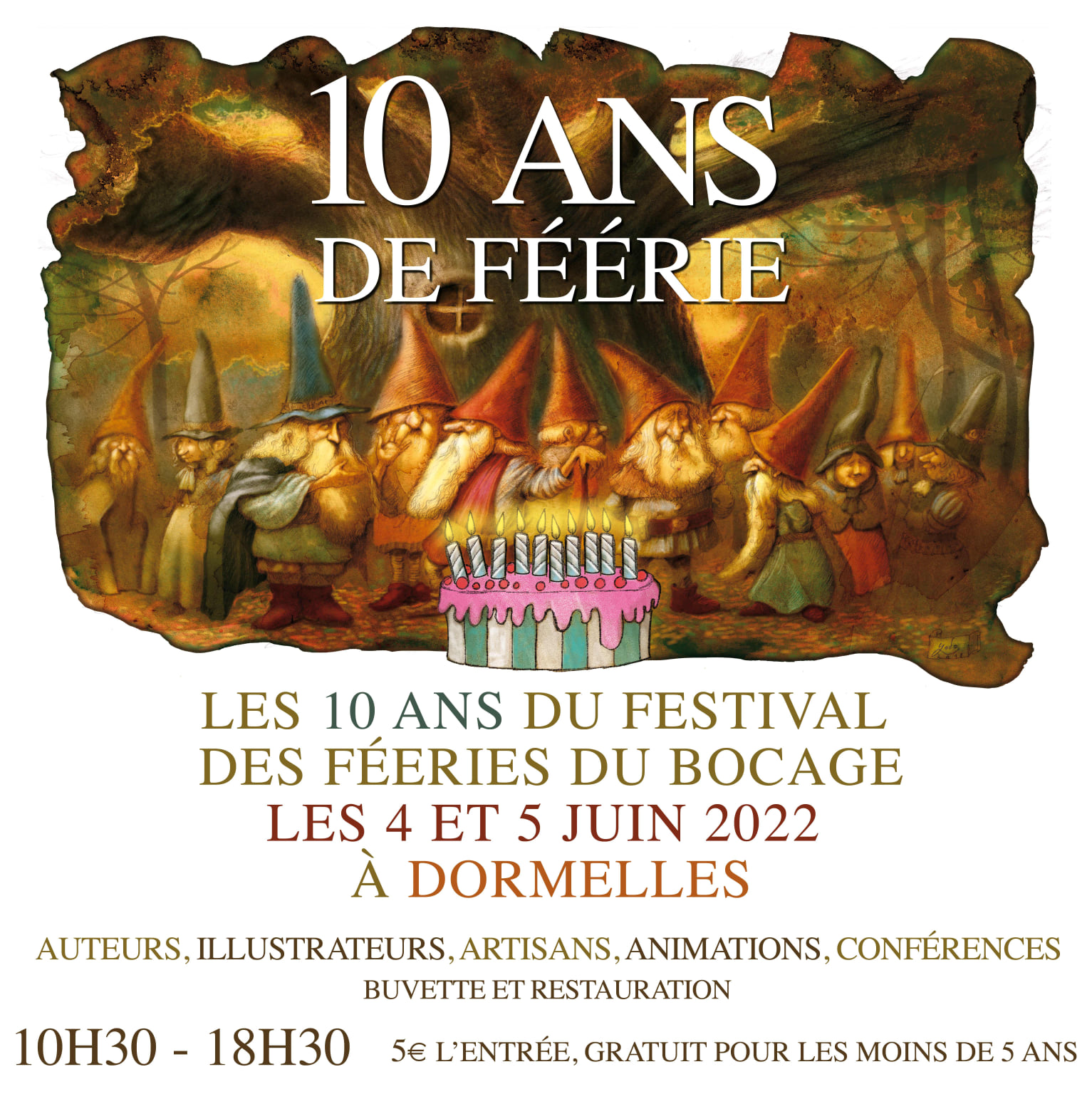 Les Fééries du Bocage - édition 2022 des 10 ans