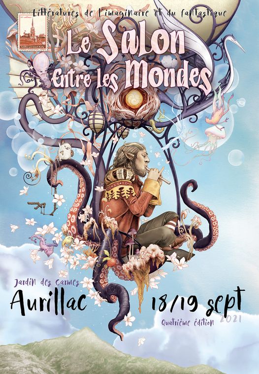 Le salon Entre les mondes a une nouvelle affiche !