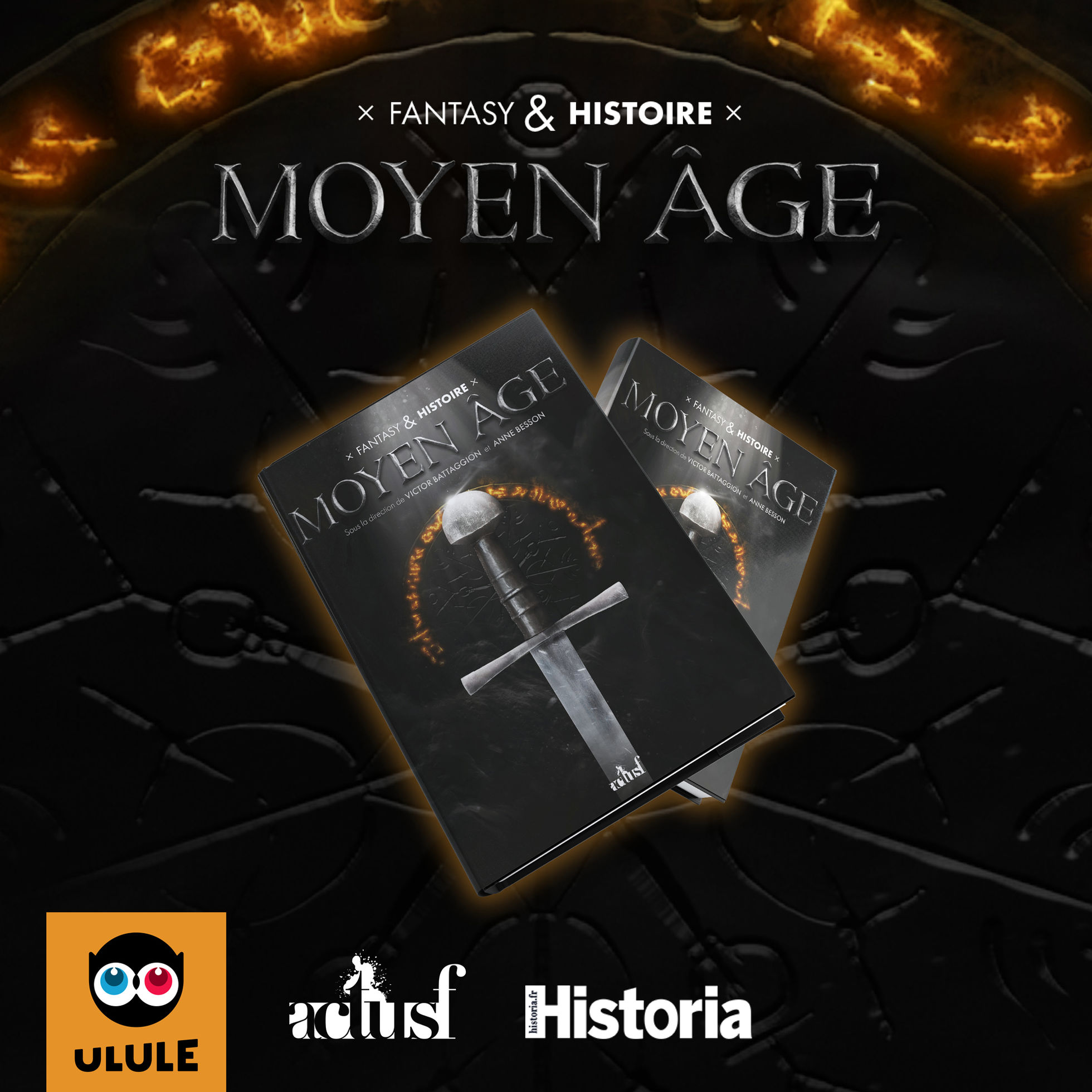 Un nouveau palier pour Fantasy & Moyen Âge - Le livre de référence par Victor Battagion et Anne Besson !