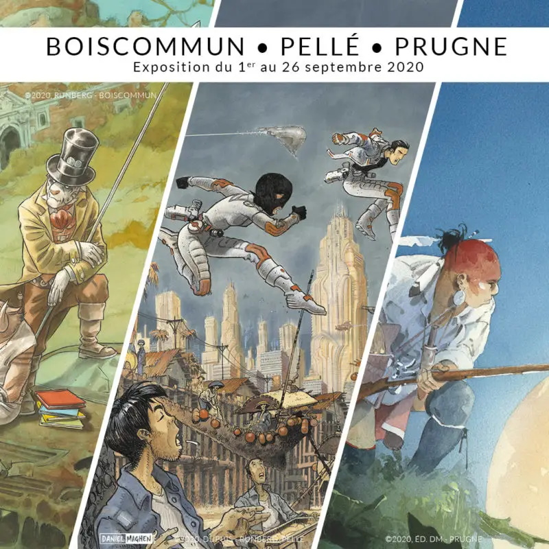 Photo de Boiscommun, Serge Pellé et Prugne chez Maghen