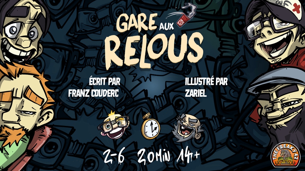 Un live pour le lancement du jeu Gare aux Relous !
