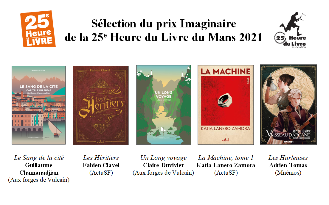 Prix de la 25e Heure du Livre 2021 - La sélection