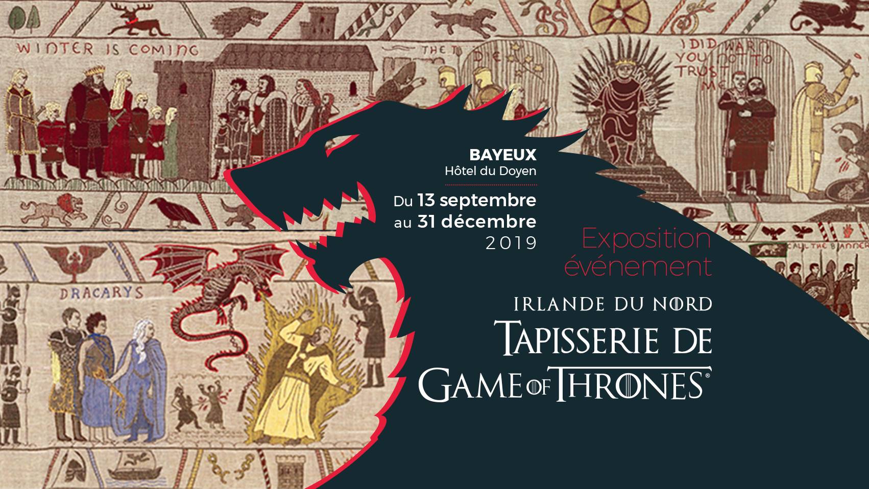 Photo de Nocturne & showcase - Exposition Tapisserie Game of Thrones®
