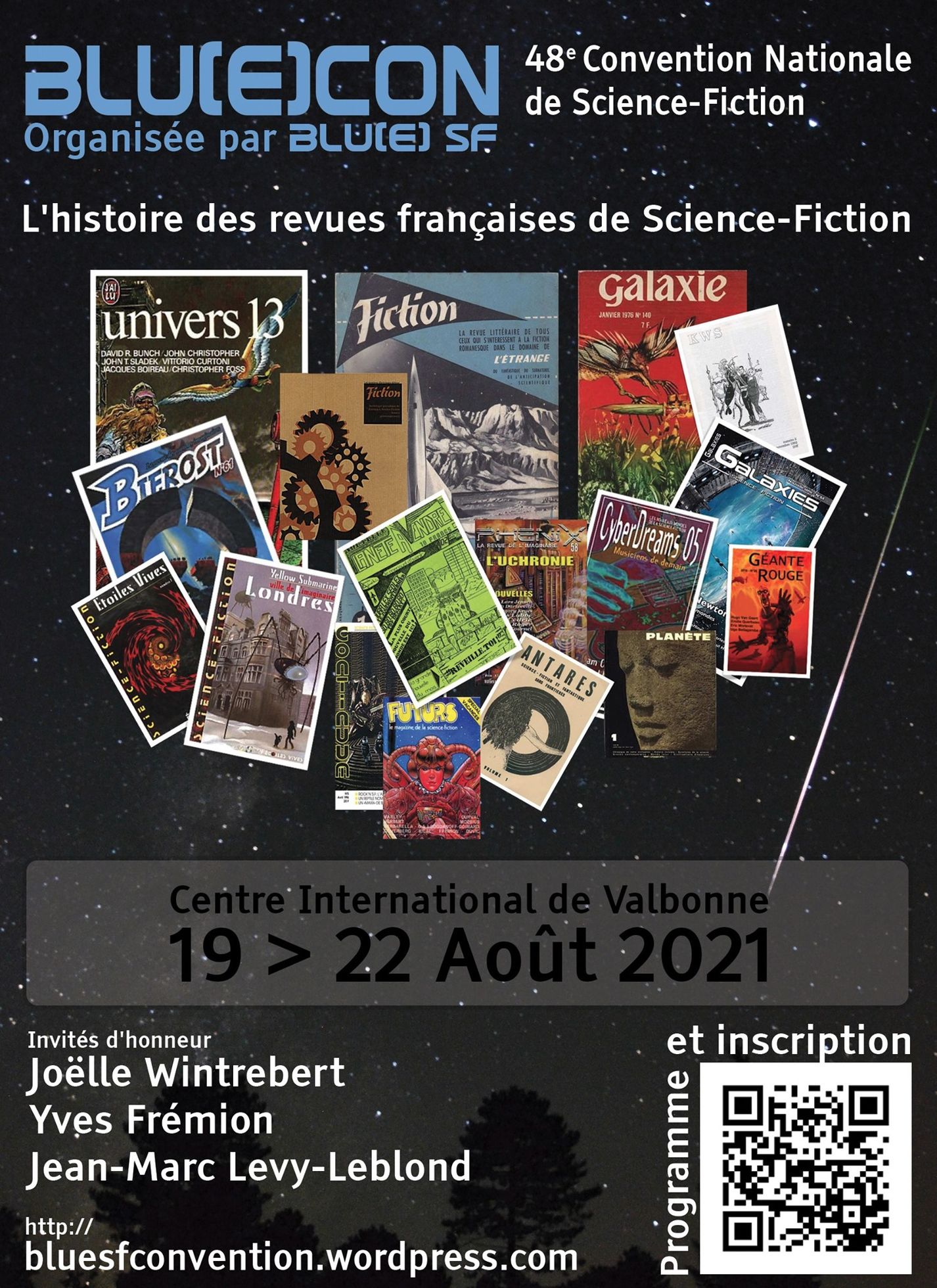 Roland Lehoucq pour la Bluecon, 48e convention internationale de la science-fiction