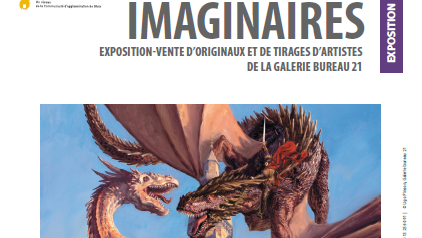 Imaginaires, la nouvelle expo de la galerie Bureau 21 : rencontres avec Manchu et Laurent Genefort