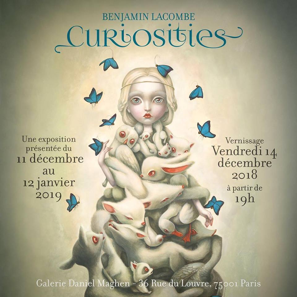 Photo de Exposition de Benjamin Lacombe - Curiosities