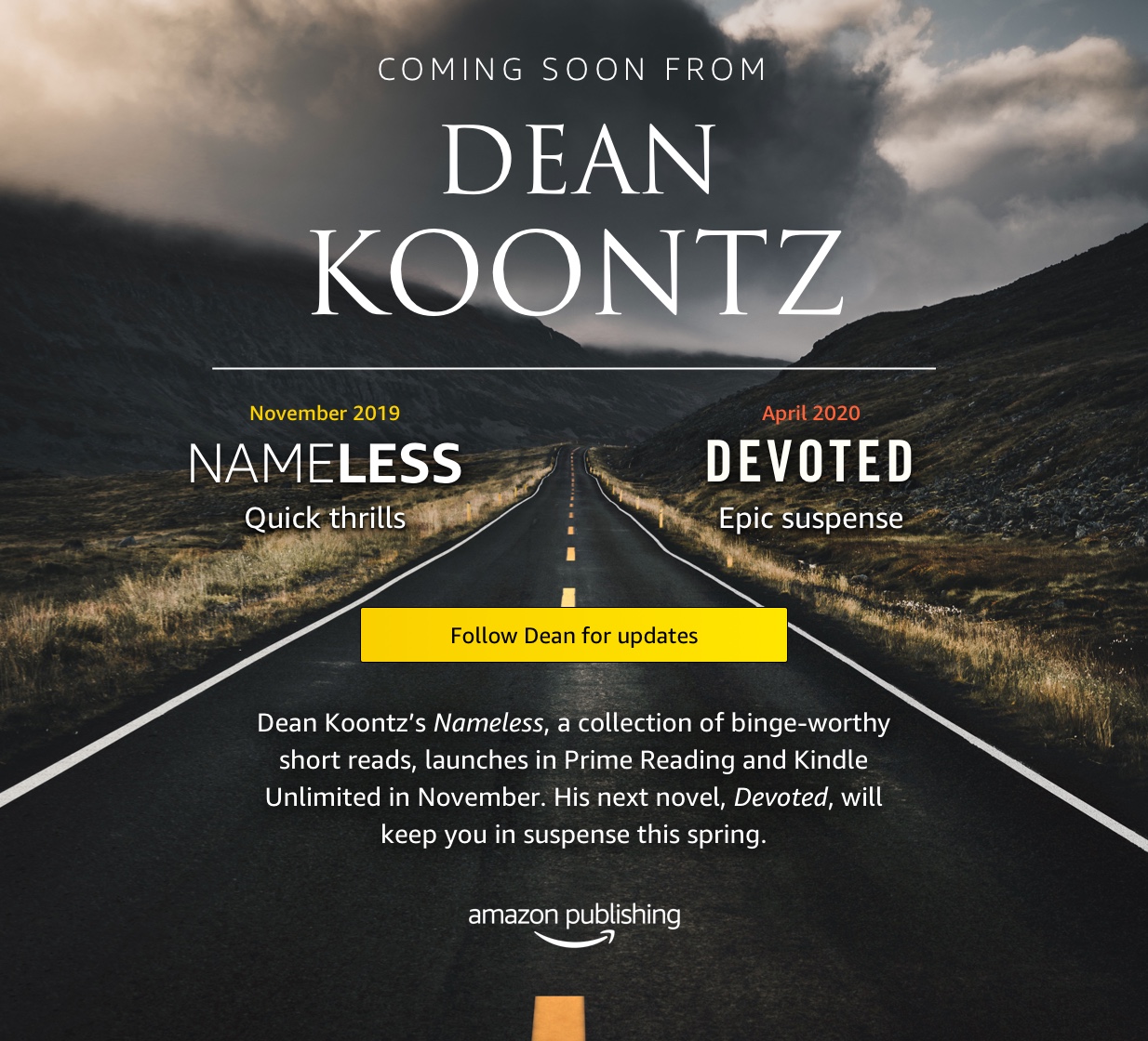 Dean Koontz chez Amazon