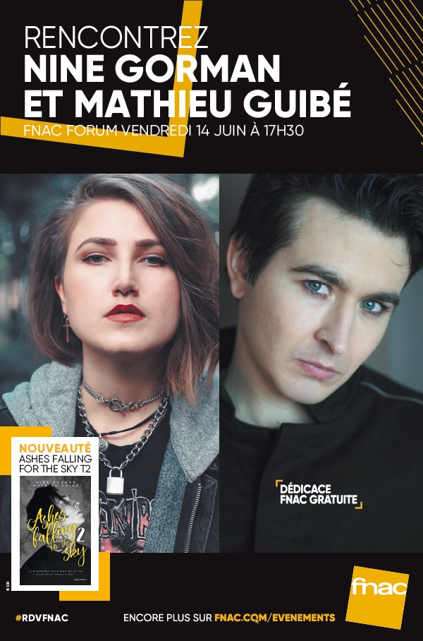 Photo de Rencontre et Dédicace Mathieu Guibé/Nine Gorman