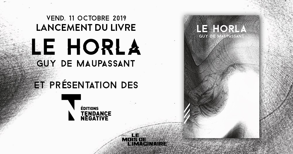 Photo de Le Horla, nouvelle édition : rencontre et présentation !