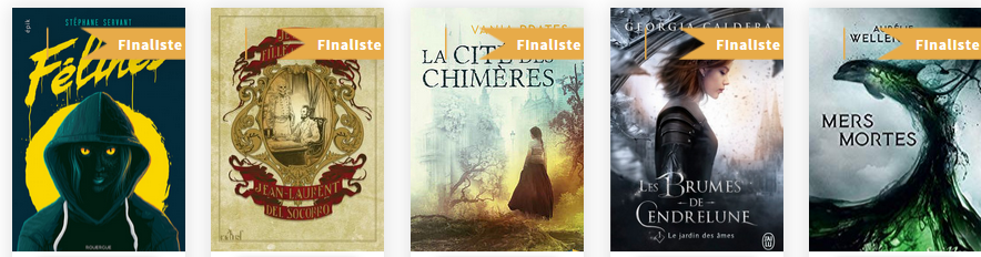 Prix Littéraire de l'Imaginaire BooktubersApp 2020 - Lecteurs, à vos votes !