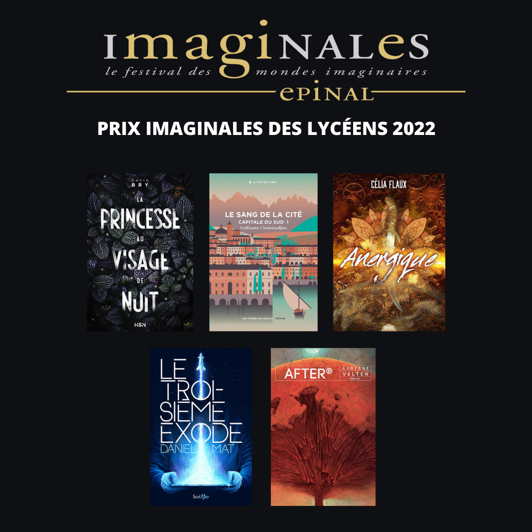 Imaginales 2022 La sélection du Prix des Lycéens dévoilée ActuSF