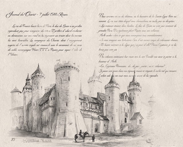 La Guerre des trois rois : le making of d'une des illustrations couleur par Marc Simonetti