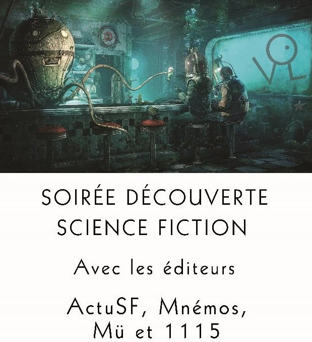 Soirée découverte science fiction et imaginaire à La Virevolte