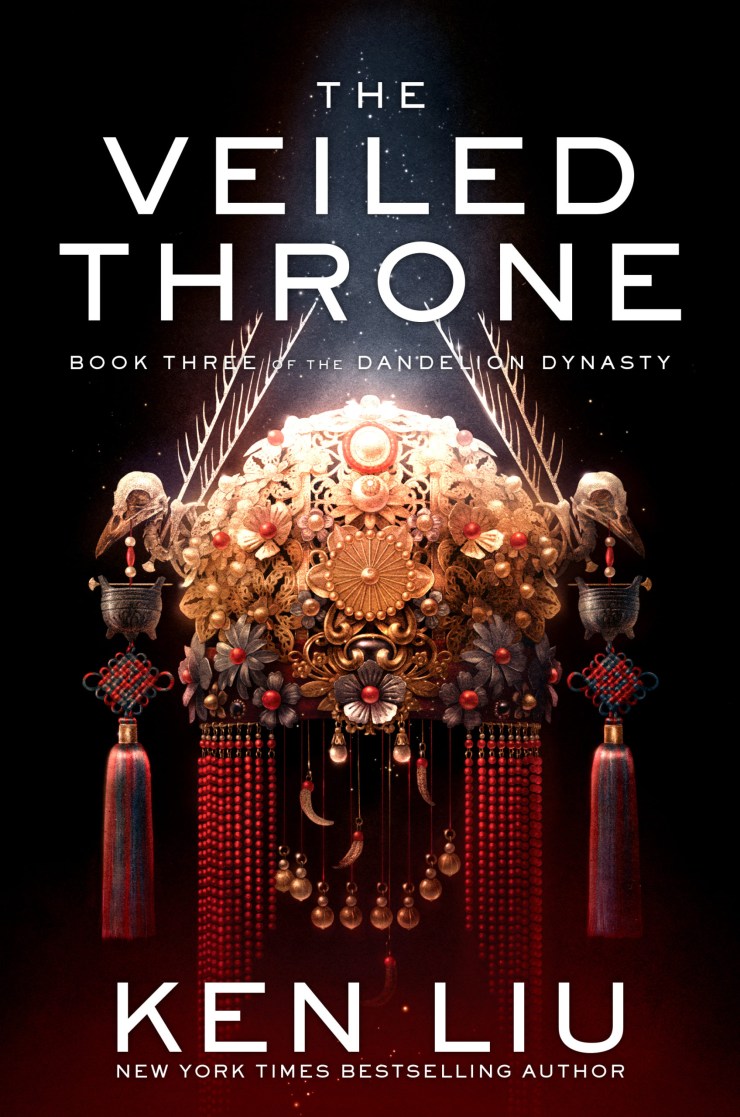 The Veiled Throne de Ken Liu a enfin sa couverture