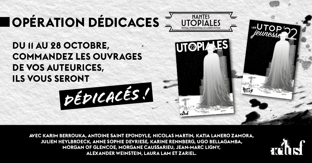 La plus grande opération dédicaces de l'année arrive aux éditions ActuSF !