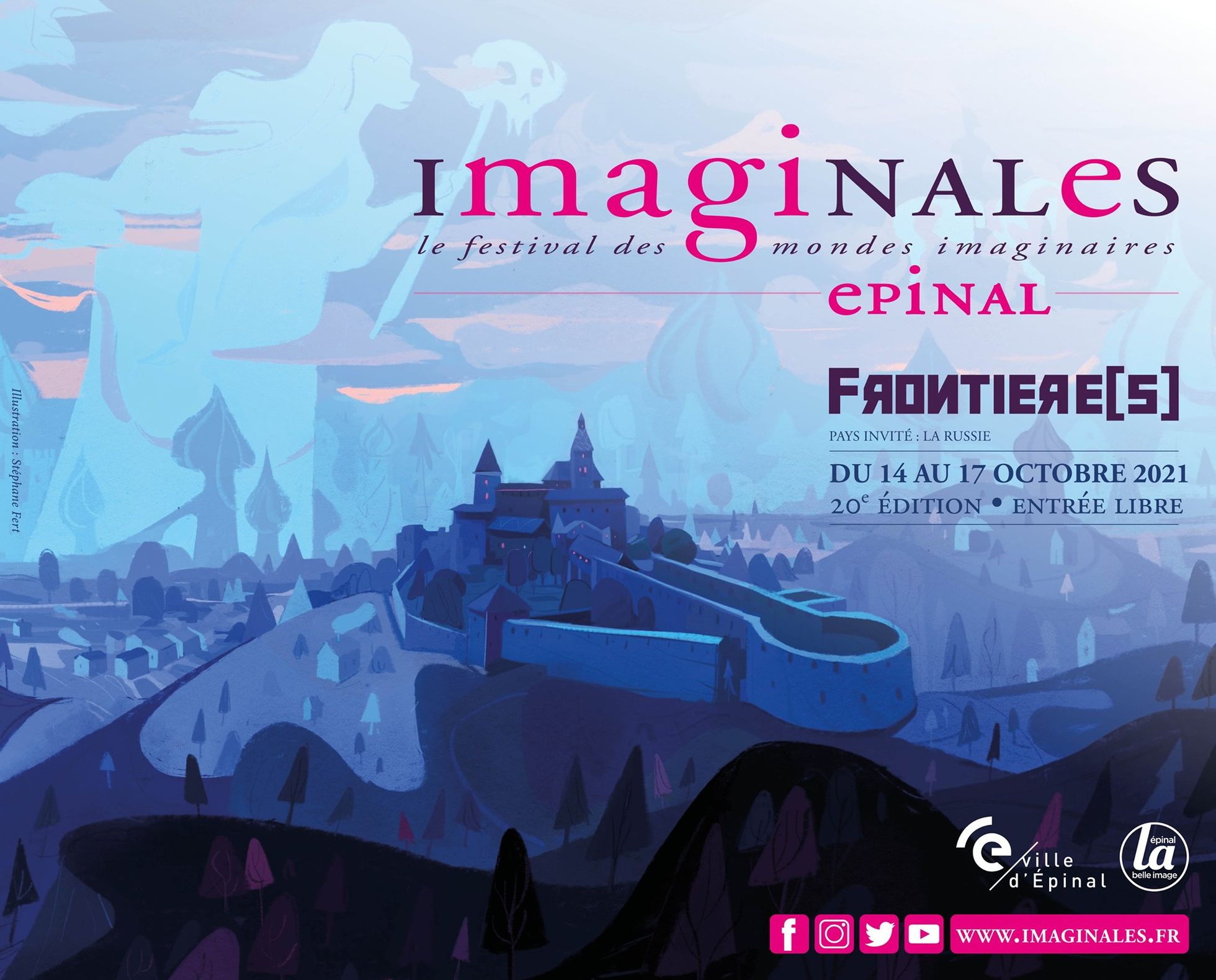 Imaginales 2021 - Le festival s'installe en ville