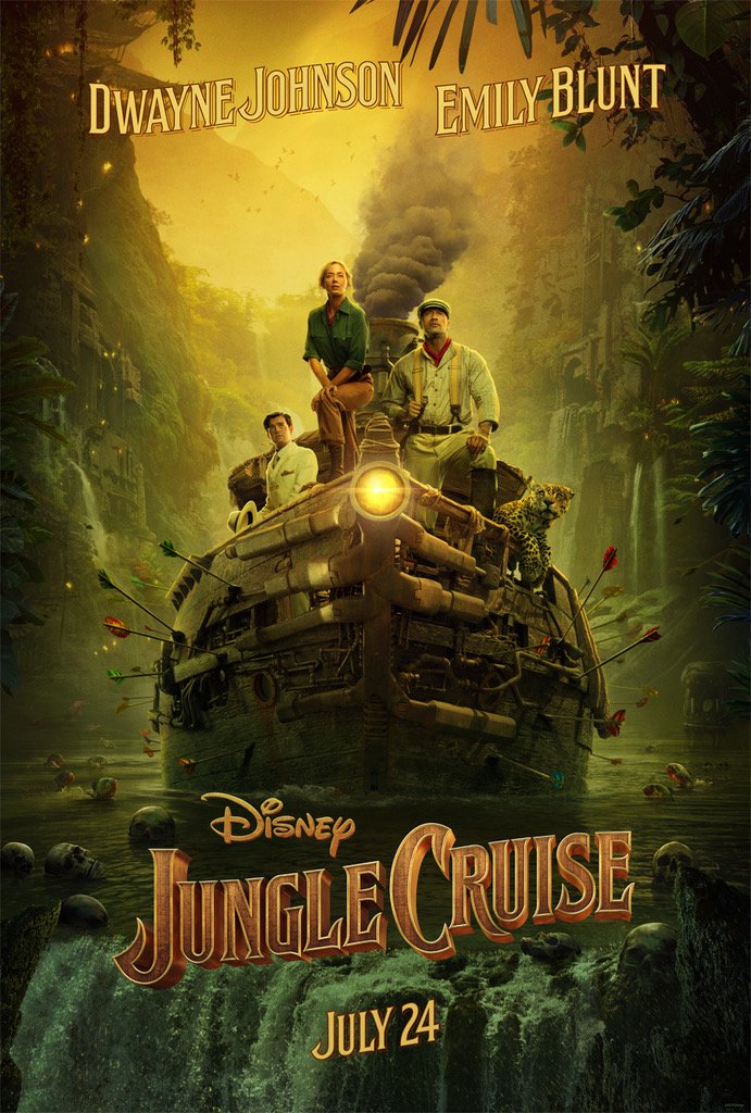 Une nouvelle bande annonce pour le film Jungle Cruise