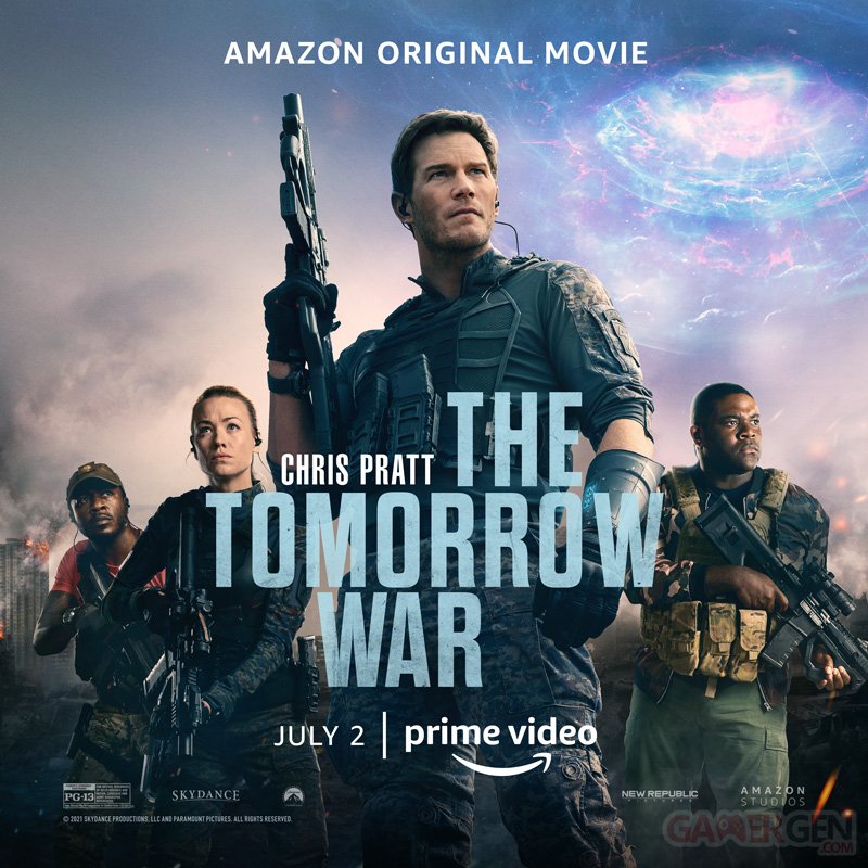 The Tomorrow War : découvrez la bande annonce du film de SF d'Amazon