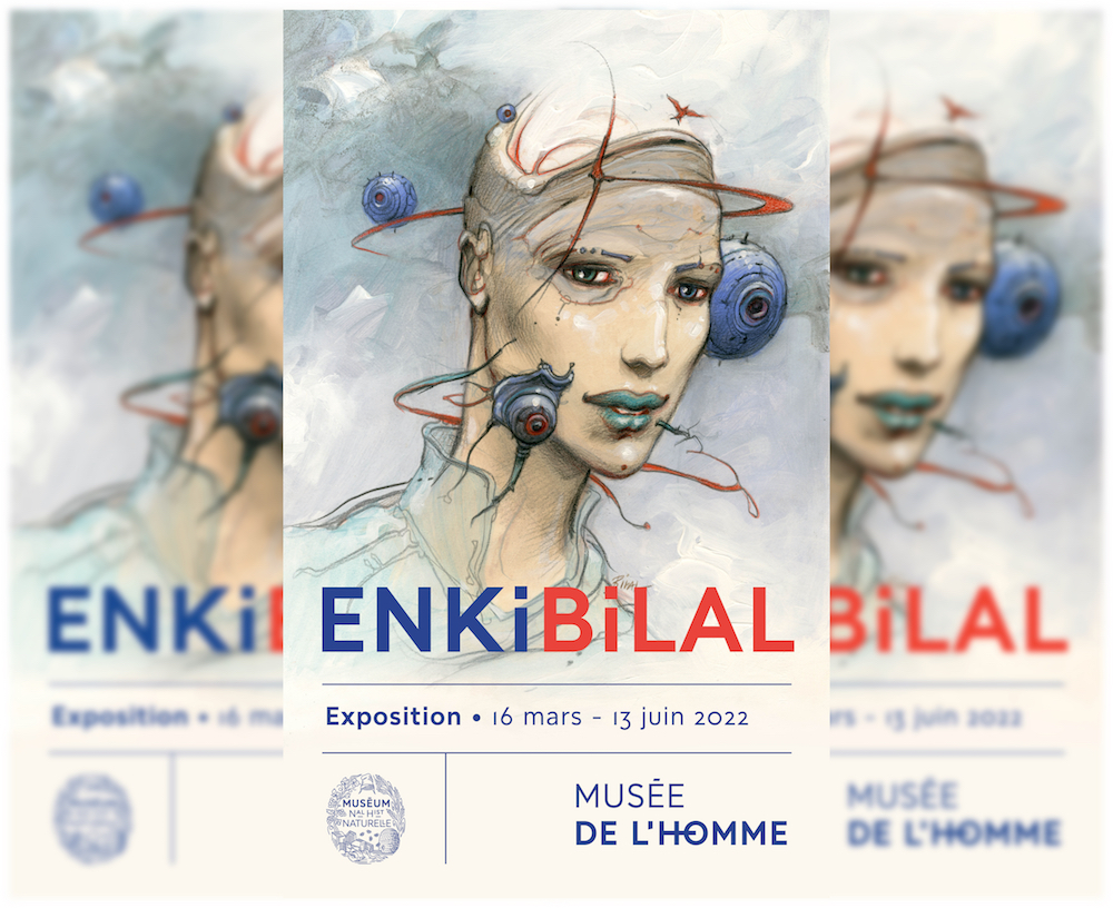 Exposition d'Enki Bilal au Musée de l'Homme