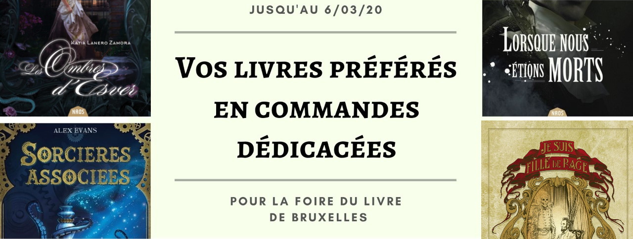 Opération précommandes et dédicaces - Les éditions Actusf préparent la Foire de Bruxelles !