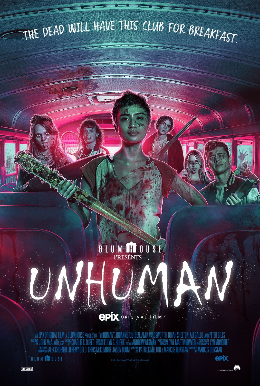 Cet été faites-vous peur avec Unhuman, un film d'horreur zombiesque et adolescent